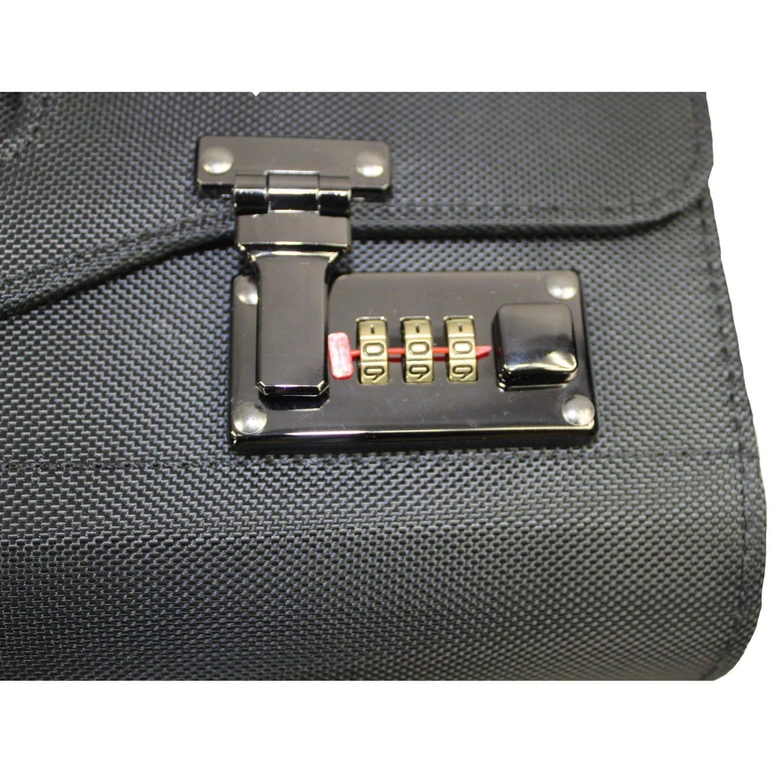 Rolling 17” Laptop Briefcase with Wheels Pilot Attache Legal Case (Black) - Image 7