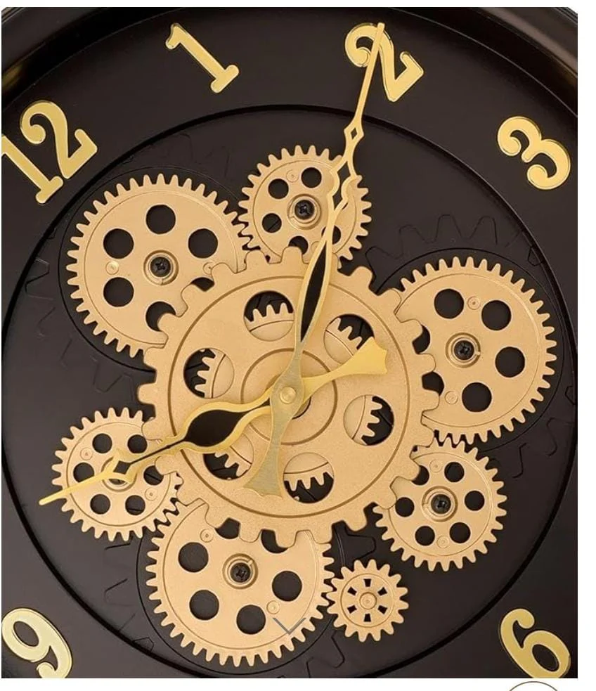 Rotating moving gear wall clock - Image 2