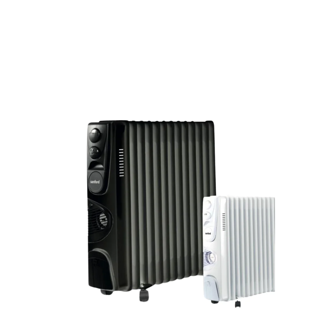 Sanford 2900W Oil Heater with 13 Fins – Turbo Fan Boost, 3 Power Settings, Overheat Protection & Caster Wheels Fast-Heating Radiator for Large Rooms - Image 2