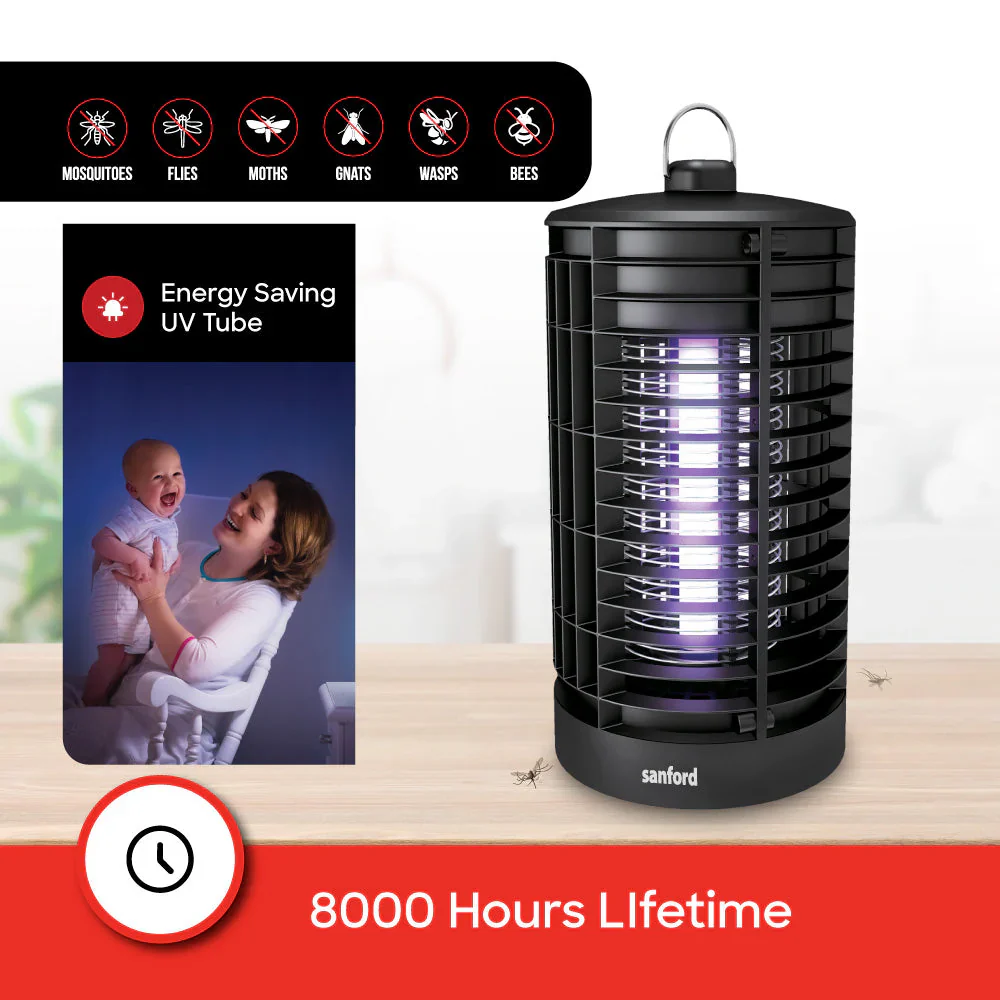 Sanford Electric Mosquito Zapper | 1500V High Power | UV Tube | Eco-Friendly & Energy Saving - Image 3
