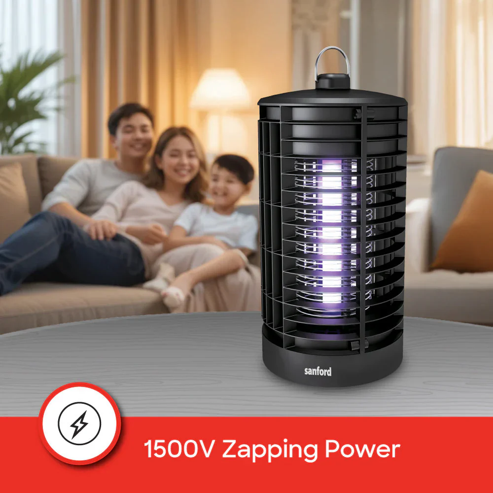Sanford Electric Mosquito Zapper | 1500V High Power | UV Tube | Eco-Friendly & Energy Saving - Image 4