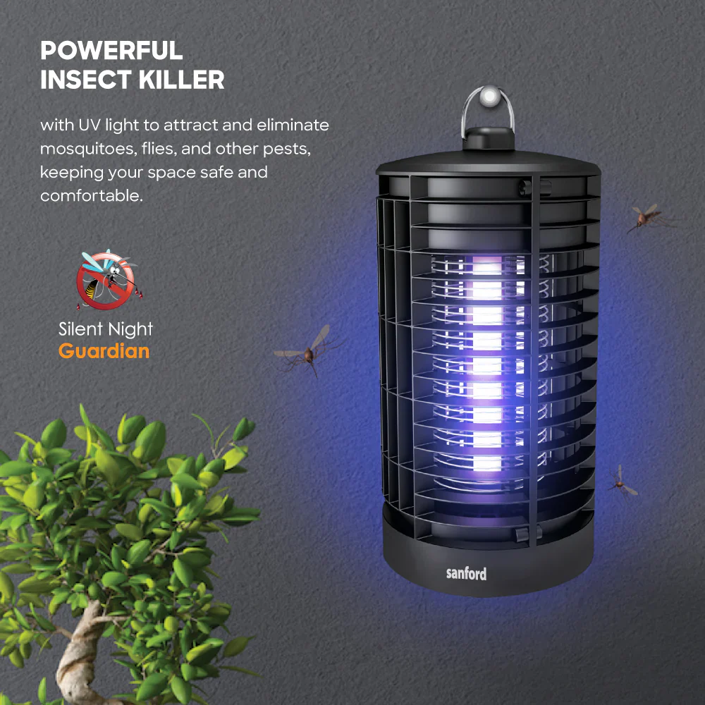 Sanford Electric Mosquito Zapper | 1500V High Power | UV Tube | Eco-Friendly & Energy Saving - Image 5