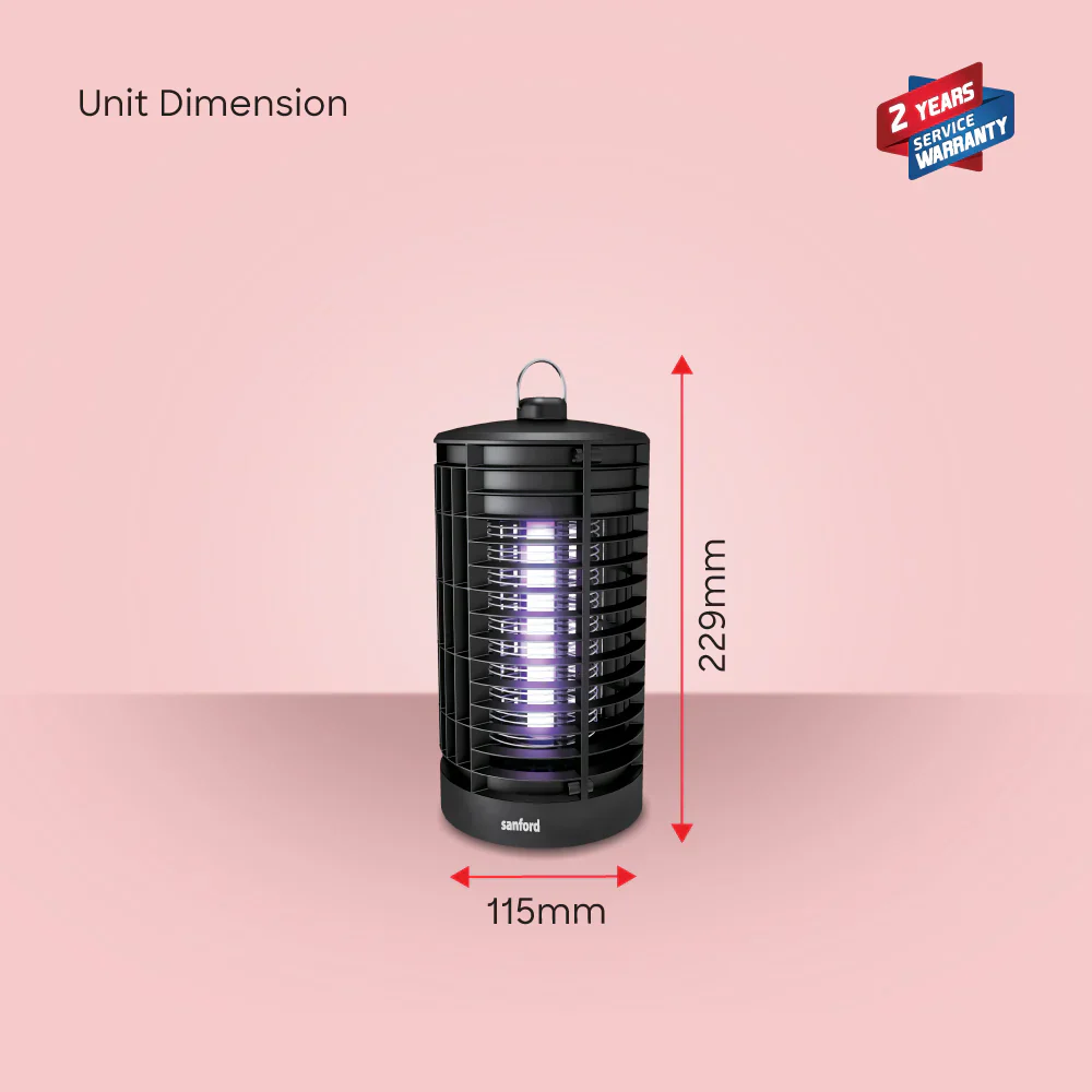 Sanford Electric Mosquito Zapper | 1500V High Power | UV Tube | Eco-Friendly & Energy Saving - Image 6