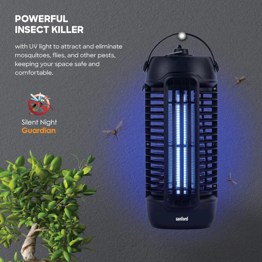Sanford Electric Mosquito Zapper | 1500V Power | UV High-Attraction Tube | Rust-Resistant | Eco-Friendly & Non-Toxic - Image 3