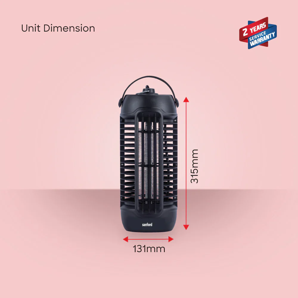 Sanford Electric Mosquito Zapper | 1500V Power | UV High-Attraction Tube | Rust-Resistant | Eco-Friendly & Non-Toxic - Image 4