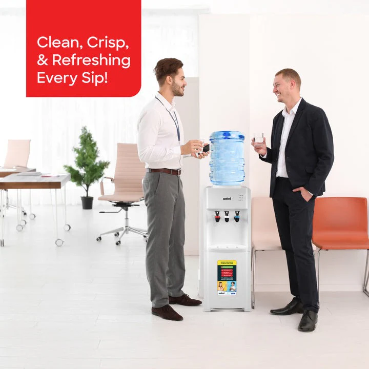 Sanford Hot & Cold Water Dispenser 3-Tap With Cabinet Storage for Home Office - Image 5