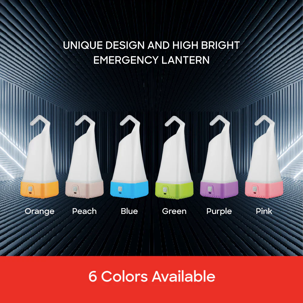Sanford Rechargeable 5W LED Lantern with 7 Modes and 24-Hour Runtime | Dual White & Yellow Light | USB Charging - Image 5