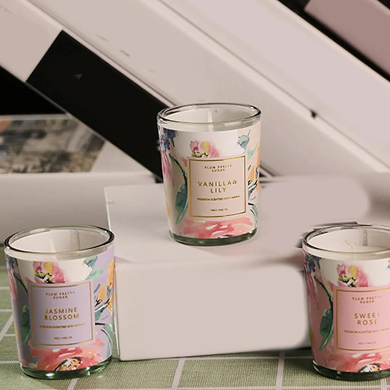 Scented Candles Natural Soy Wax Candles for Stress Relief and Aroma - Image 3