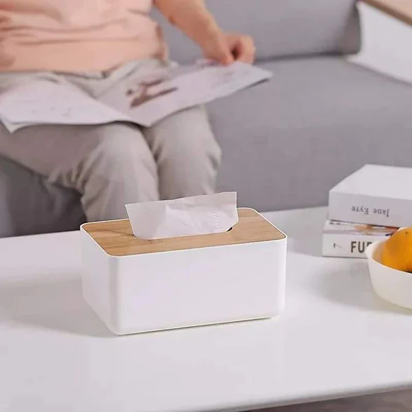 Serviette Holder with bamboo lid - Image 8