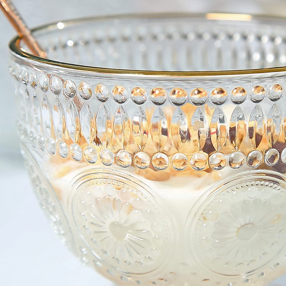 Set of 3 Romantic premium water/tea glass set - Image 3