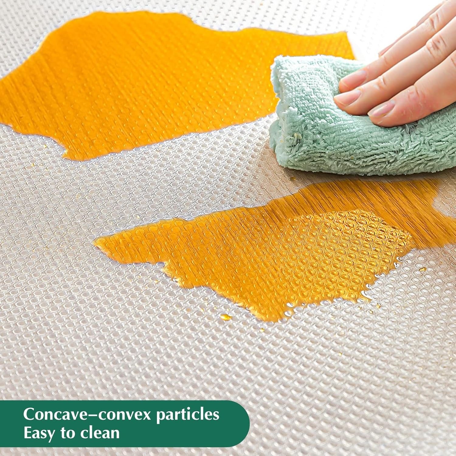 Shelf Liner for Kitchen Drawer Liner Cabinet Liner Non-Adhesive Reusable Easy to Clean 45*150cm - Image 5
