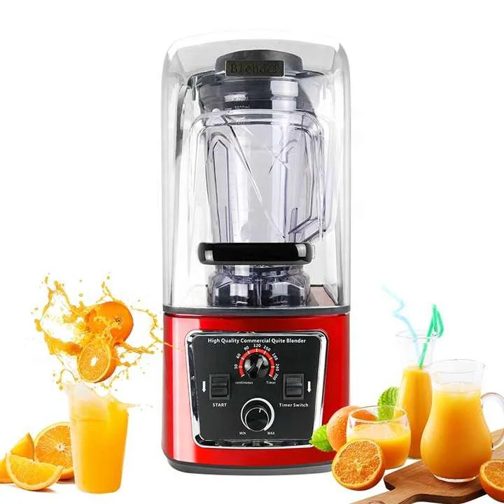 Signature 1800W Commercial Quite Blender with Soundproof Cover  SG-SH-361D (2.5 Ltr One Jar) - Image 2