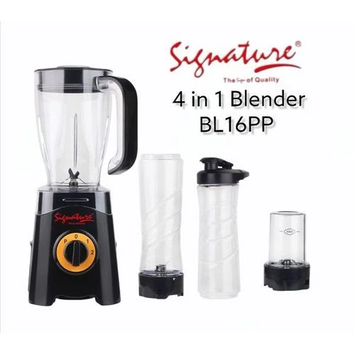 Signature Multipurpose 4 in 1 blender with unbreakable Jars 273w - Image 3