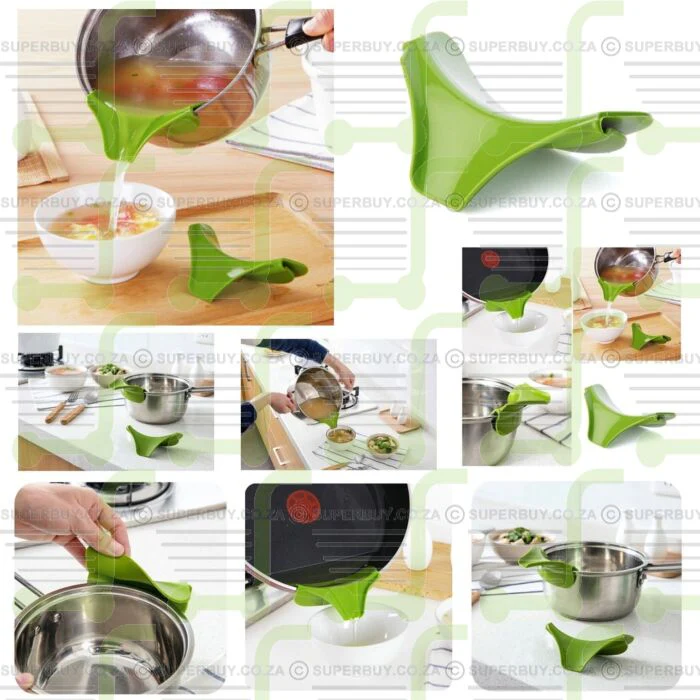 Silicon pot pourer and drainner - Image 2