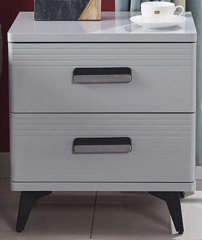 Simple Modern Nordic Style Bedside Cabinet Bedroom Storage Bedside Cabinet - Image 11