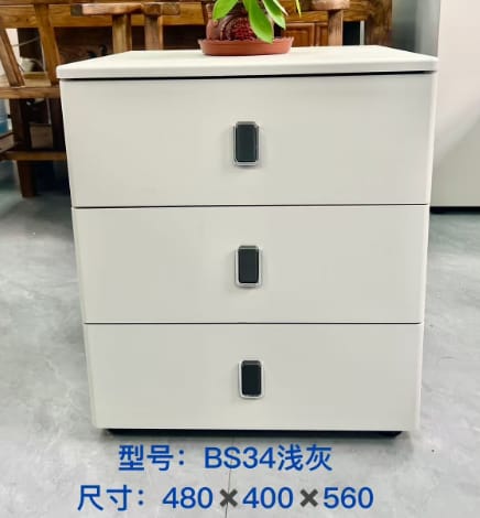 Simple Modern Nordic Style Bedside Cabinet Bedroom Storage Bedside Cabinet - Image 4