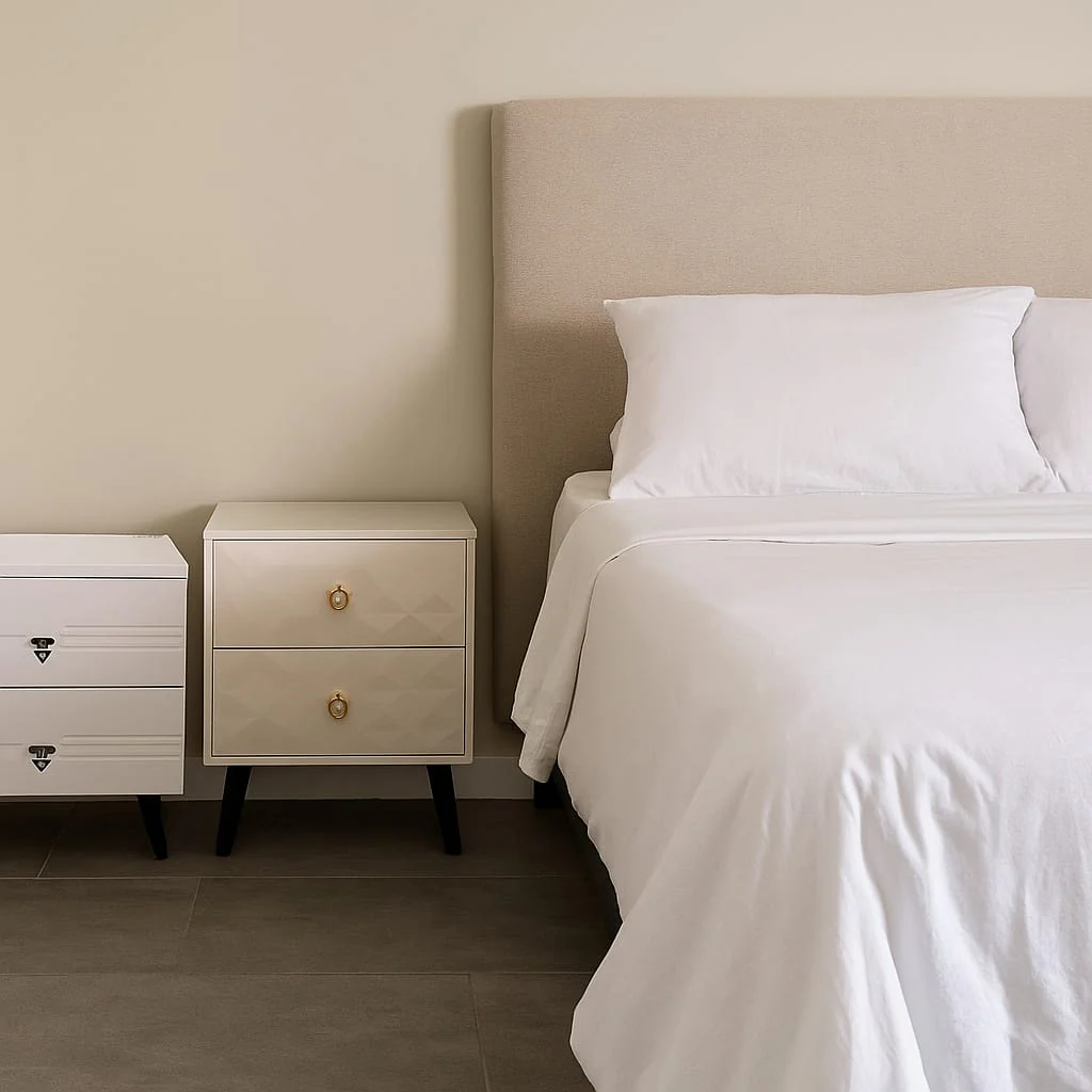 Simple Modern Nordic Style Bedside Cabinet Bedroom Storage Bedside Cabinet - Image 7