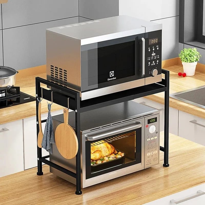 Single Layer Microwave Stand - Image 5