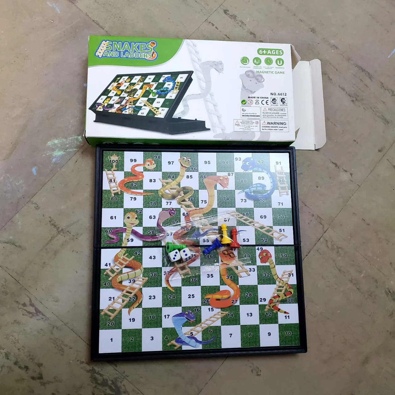Snake and Ladder Magnetic Gameboard - Image 4