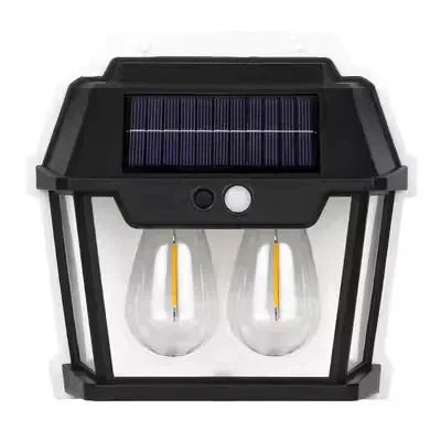 Solar Motion Sensor Led Retro Wall Outdoor Light Garden Lamp Outdoor Led Solar Security Light For Garden - Image 4