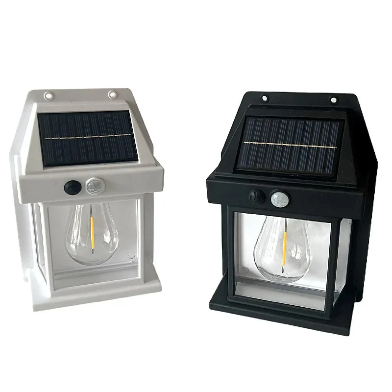 Solar Motion Sensor Led Retro Wall Outdoor Light Garden Lamp Outdoor Led Solar Security Light For Garden - Image 8