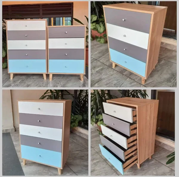 Solid Wooden Side Cabinet/ Chest of Drawer - Image 2