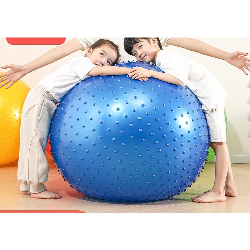Spike Gym Ball Anti-Burst, Slip-Resistant Exercise Ball for Fitness & Therapy - Image 7