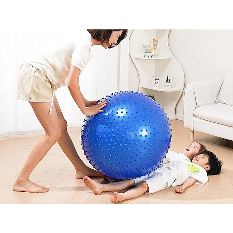 Spike Gym Ball Anti-Burst, Slip-Resistant Exercise Ball for Fitness & Therapy - Image 8