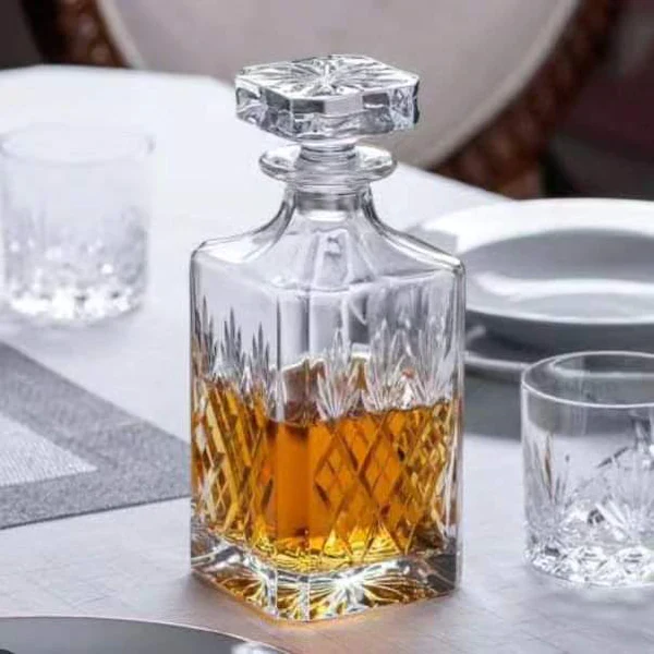 Square Beverage Decanter - Image 2