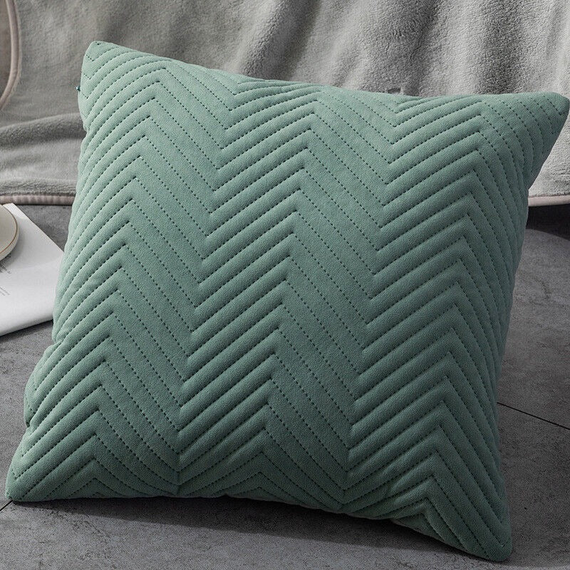 18x18 Velvet Throw Pillow Covers | Soft Decorative Cushion Covers - Image 8