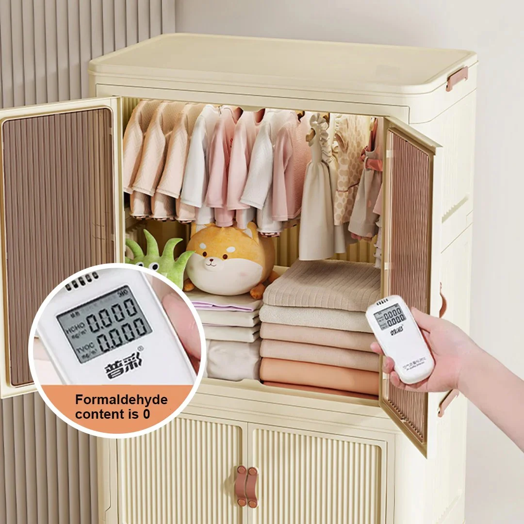 Stackable 3 Level plastic Portable Wardrobe/Closet - Image 6