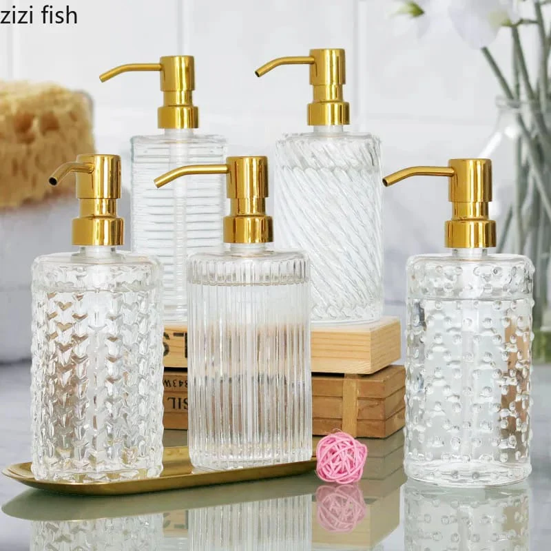 Stainless Steel 400ml Shampoo Soap Dispenser Lotion Bottle - Image 3