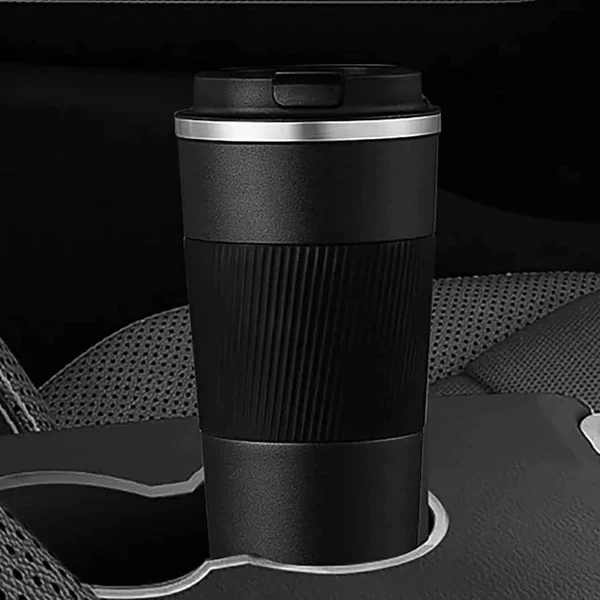 Stainless steel double walled coffee mug - Image 3