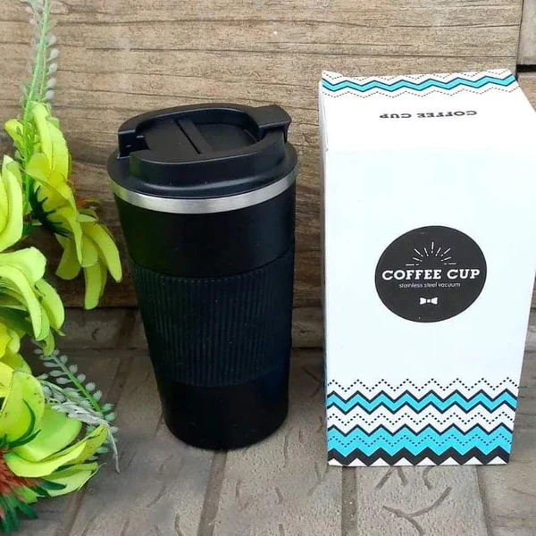 Stainless steel double walled coffee mug - Image 4