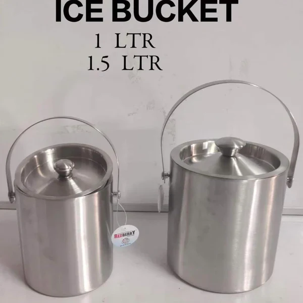Stainless steel ice bucket - Image 3