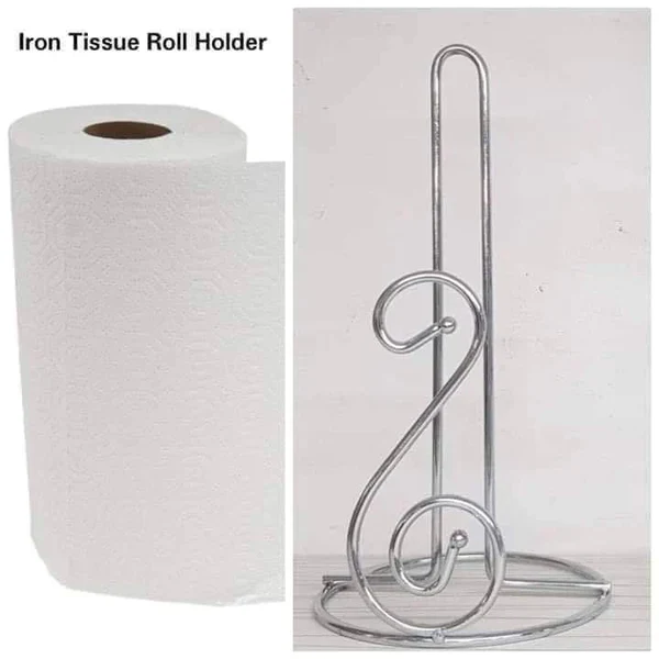 Stainless Steel Kitchen Paper Towel Holder - Image 2