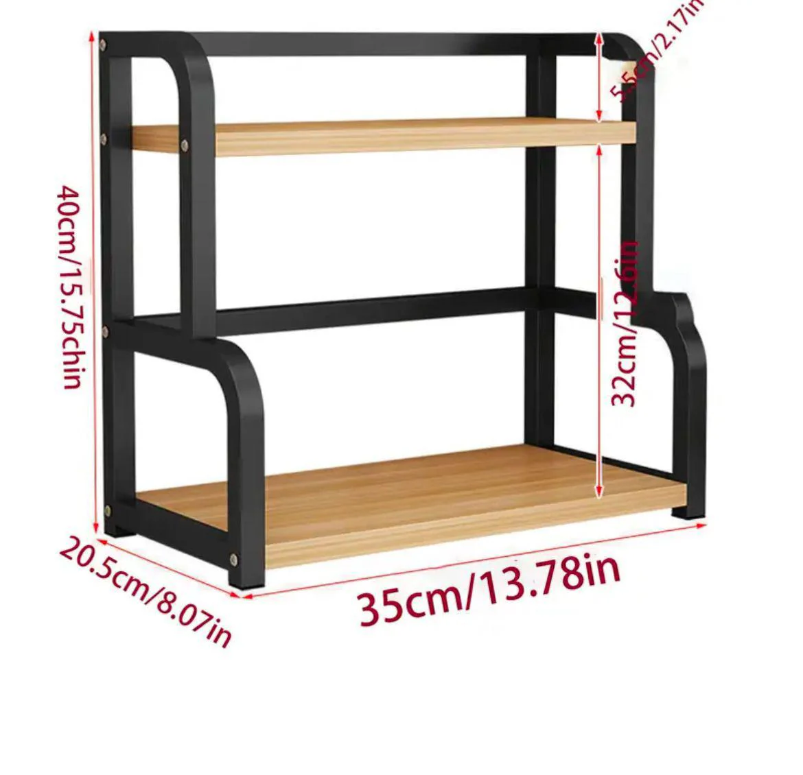 Stainless Steel Kitchen Storage Rack - Image 5