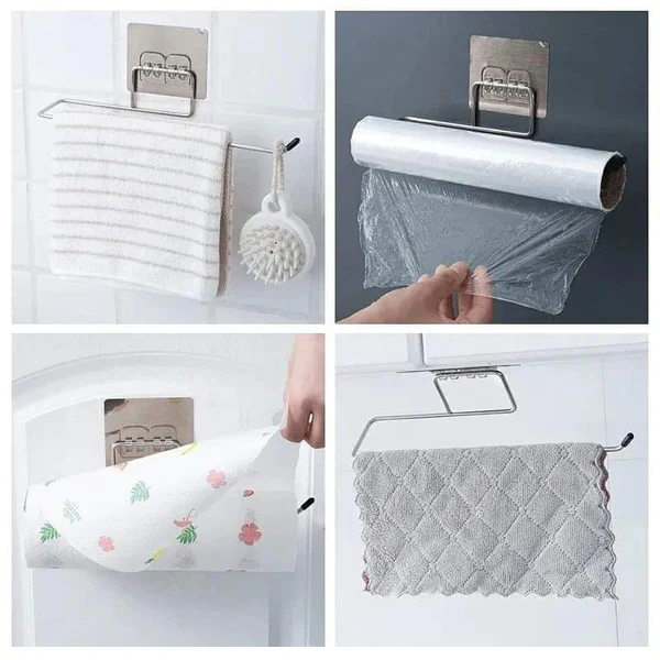 Stainless Steel Kitchen Towel Holder - Image 2