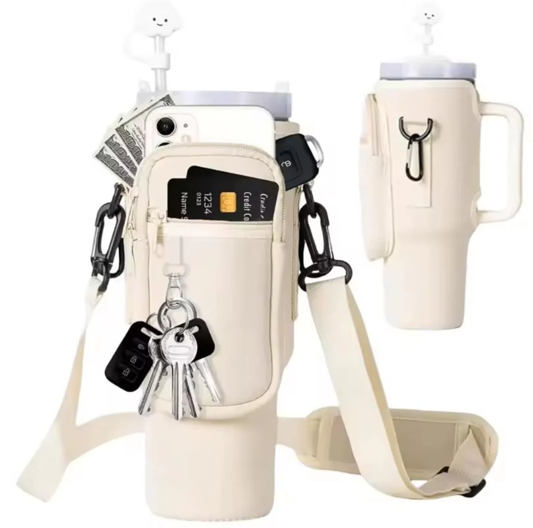 Stanley Quencher 40oz Bag, Pouch & Carrier – Stanley Cup Holder Bag for Travel, Gym & Daily Use - Image 2