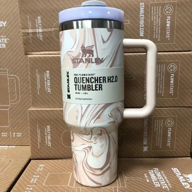 H2.0  1.2L Stainless Steel Tumbler Water Bottle Mug - Image 2