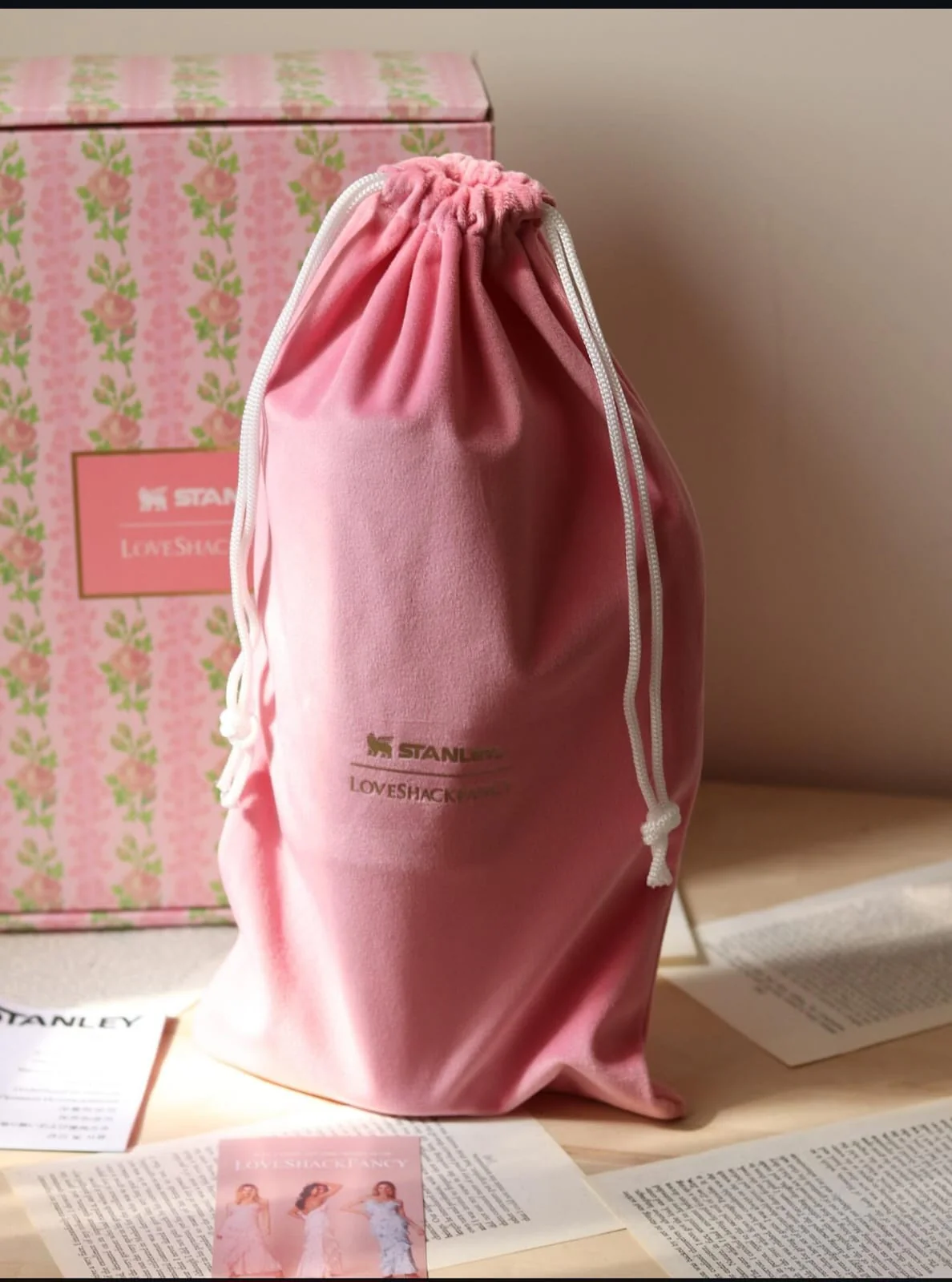 Stanley x LoveShackFancy Tumbler – 1.2L Floral Vacuum-Insulated Mug with Straw Lid - Image 5