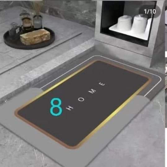 Super absorbent rectangular bath mat - Image 2