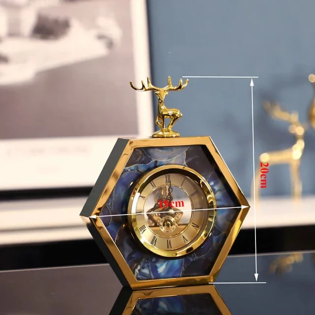 Table Living Room Decorative Table Clock - Image 3