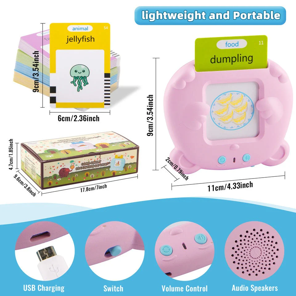 Talking Flash Cards Educational Toys For Kids - Image 2