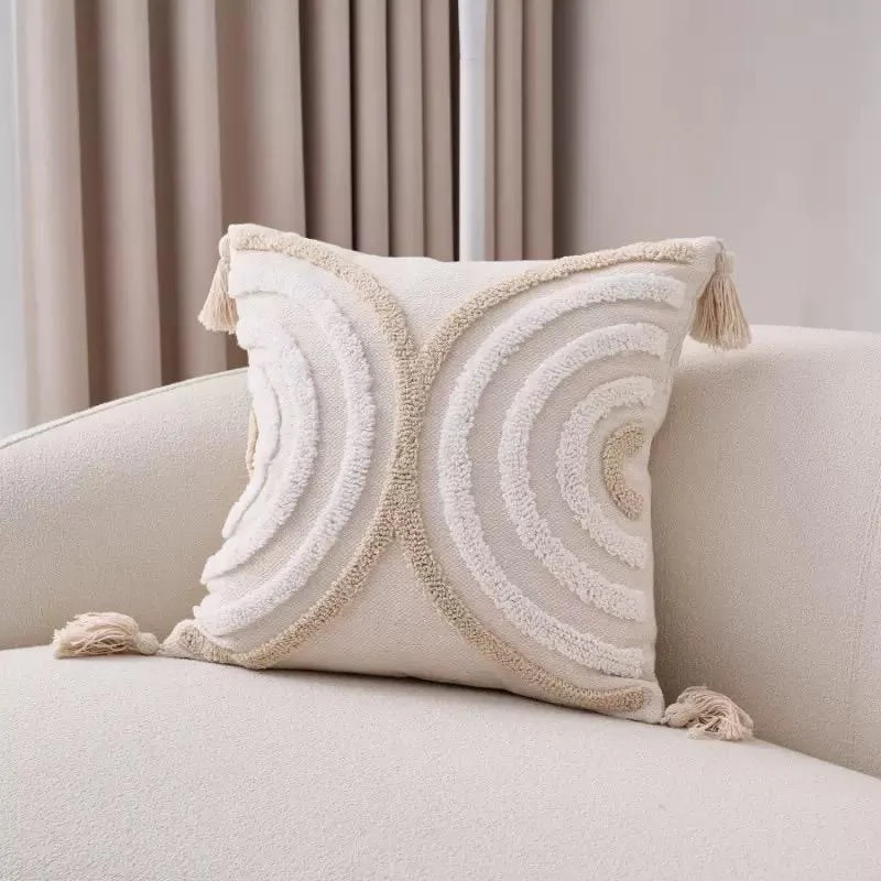 Tassels Moroccan style pillow covers - Image 6