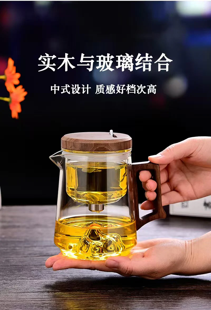 Tea Set,Tea Infuser For Loose Leaf Tea,Tea Sets For Adults,Kettle Teapot,Tea Steeper For Loose Tea,Tea Maker,Glass Tea Kettle,Tea Pitcher,Glass,Tea infuser Teapot - Image 11