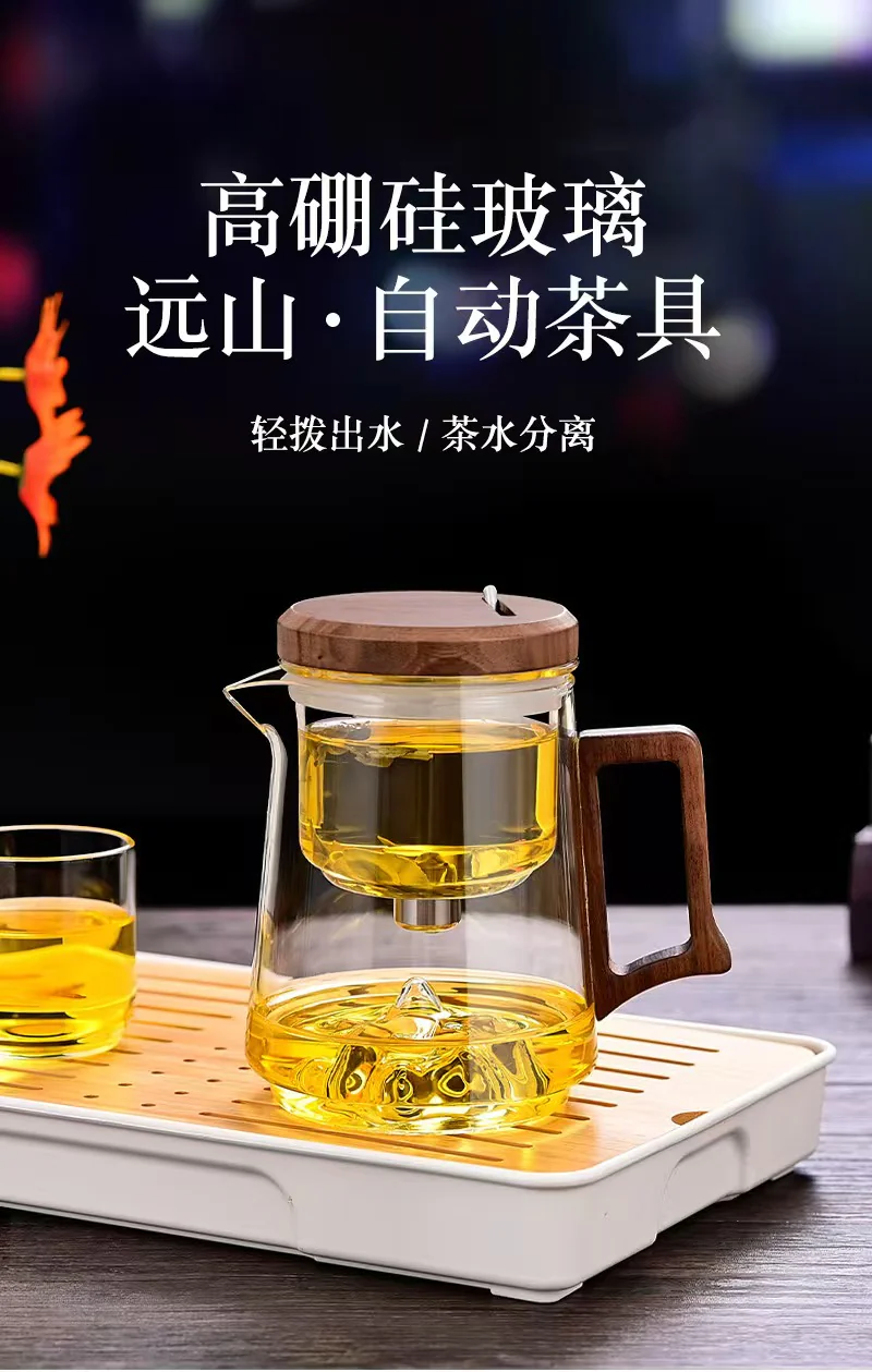 Tea Set,Tea Infuser For Loose Leaf Tea,Tea Sets For Adults,Kettle Teapot,Tea Steeper For Loose Tea,Tea Maker,Glass Tea Kettle,Tea Pitcher,Glass,Tea infuser Teapot - Image 13