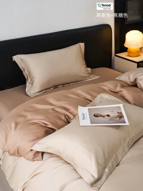 Tencel Silk Duvet & Quilt Cover King Size – Soft & Breathable - Image 22