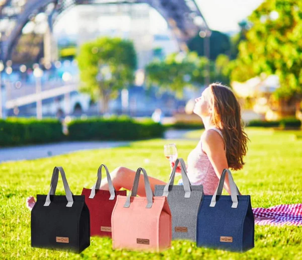 Thermal Insulated Lunch Bag | Waterproof Food Storage Tote - Image 3