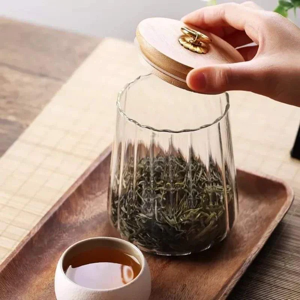 Transparent glass storage jars - Image 2